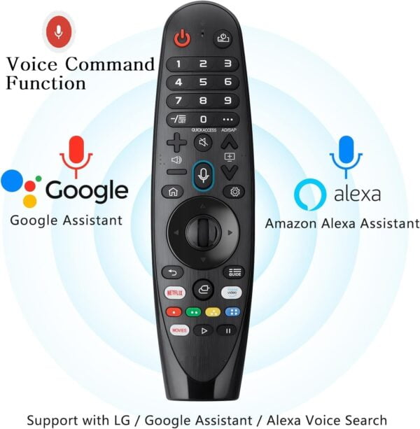 Magic Smart LED TV Remote with Voice Control